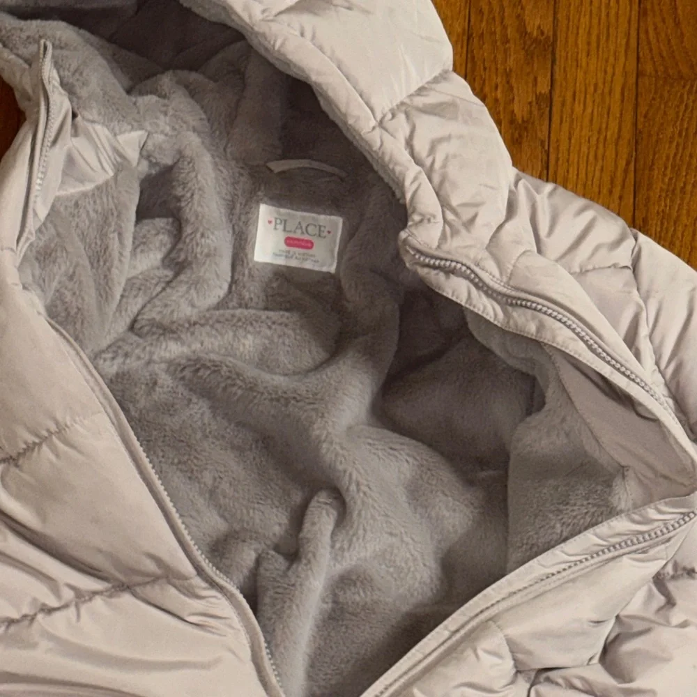 The Children's Place Cream Puffer Jacket